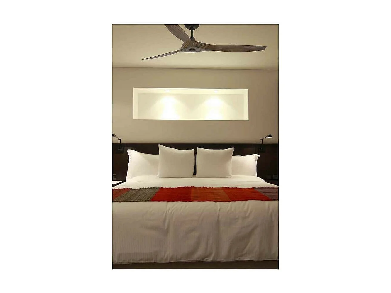 Ventilateur de plafond MOREA L Marron DC