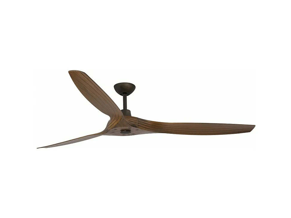 Ventilateur de plafond MOREA L Marron DC