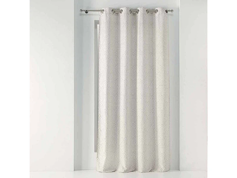 Rideau à Œillets "Lonae" 140x260cm Blanc