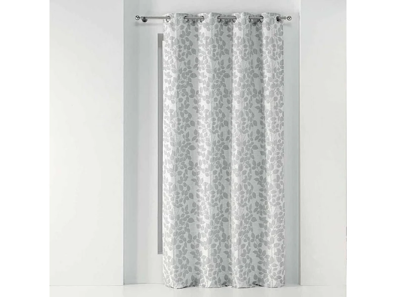 Rideau à Œillets "Valeriane" 140x260cm Gris
