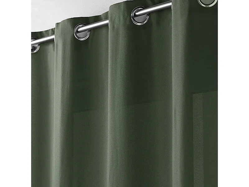 Rideau à Œillets "Absolu" 140x280cm Kaki