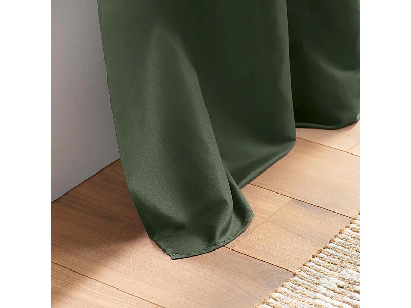 Rideau à Œillets "Absolu" 140x280cm Kaki