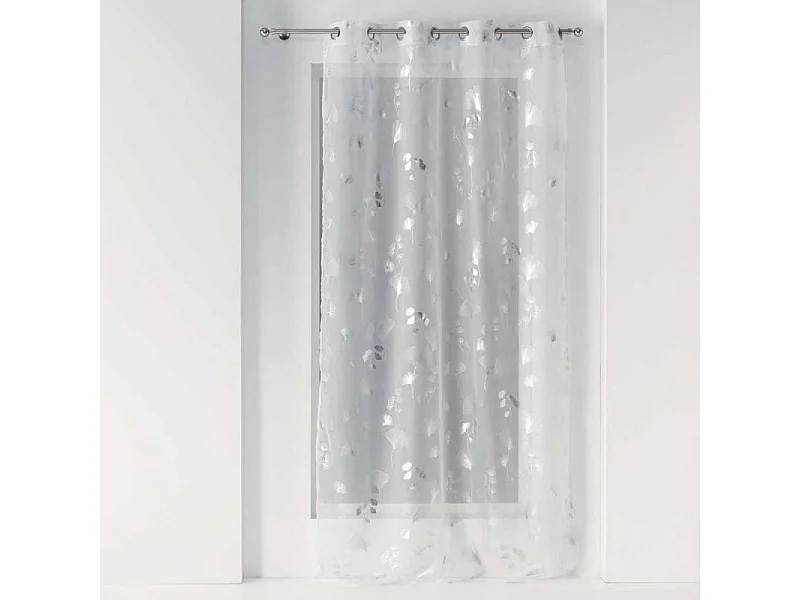 Vorhang mit Metallic-Druck
