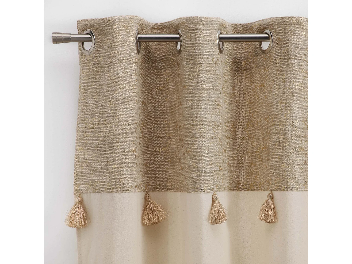 Rideau à Œillets "Sultan" 140x240cm Naturel