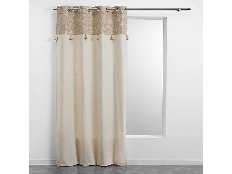 Rideau à Œillets "Sultan" 140x240cm Naturel