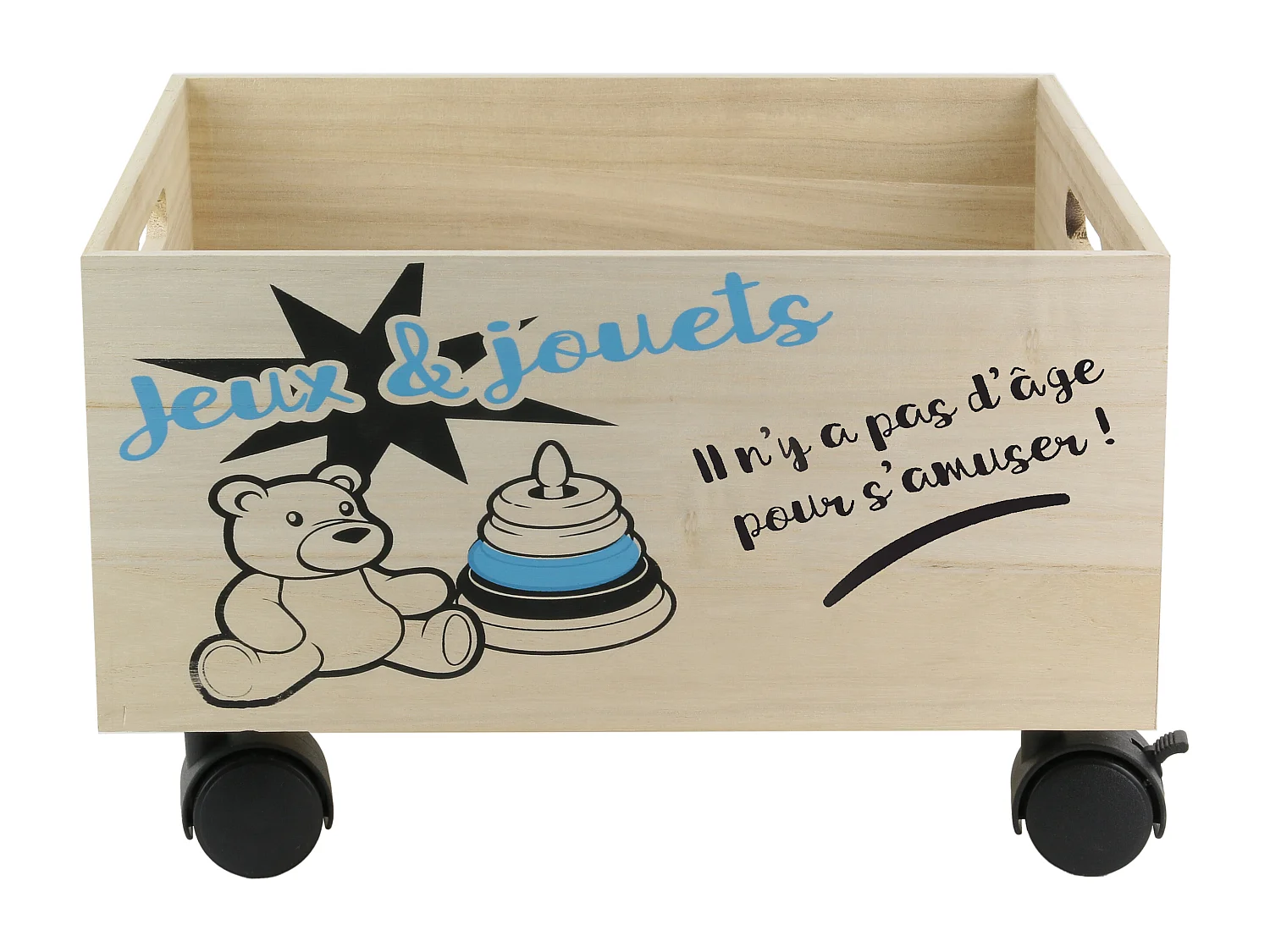 Cagette De Rangement Roulette Jeux X2