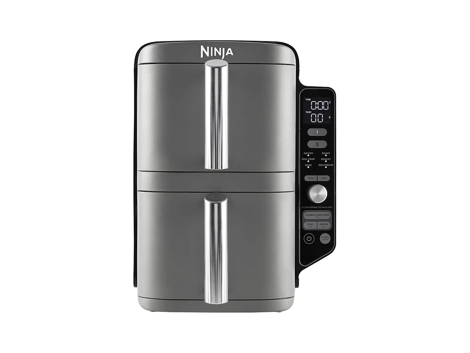 Friteuse sans huile NINJA Foodi - Double Stack SL400EU - 9,5 L - 2 tiroirs de cuisson indépendant - 6 modes de cuisson - 2470W
