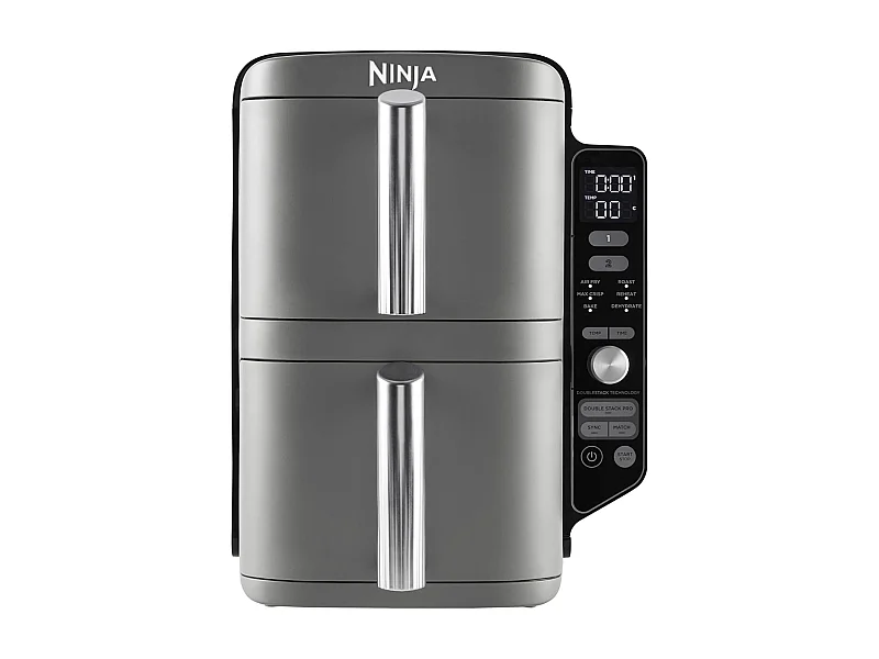 Friteuse sans huile NINJA Foodi - Double Stack SL400EU - 9,5 L - 2 tiroirs de cuisson indépendant - 6 modes de cuisson - 2470W