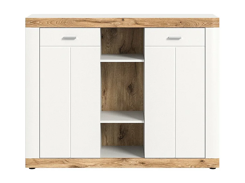 Buffet haut 2 portes et 3 niches H131 cm - LAREDO