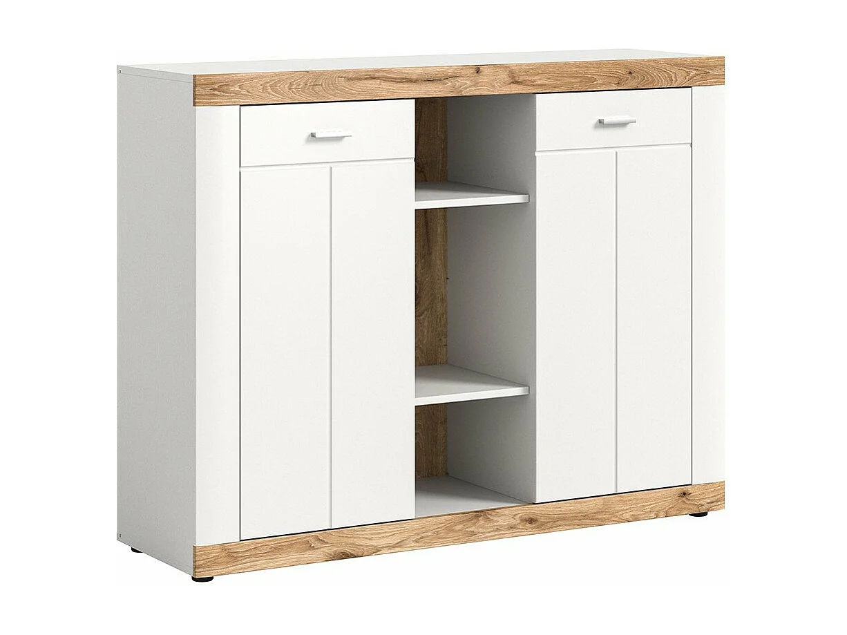 Buffet haut 2 portes et 3 niches H131 cm - LAREDO
