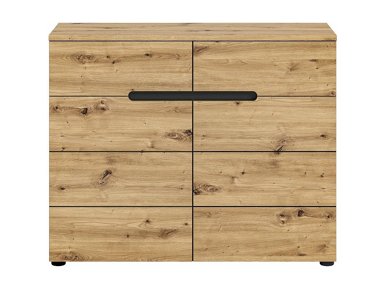 Commode 2 portes et 2 tiroirs L100 cm - CANU