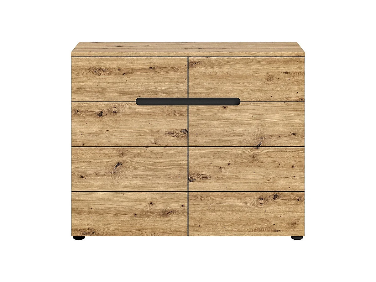 Commode 2 portes et 2 tiroirs L100 cm - CANU