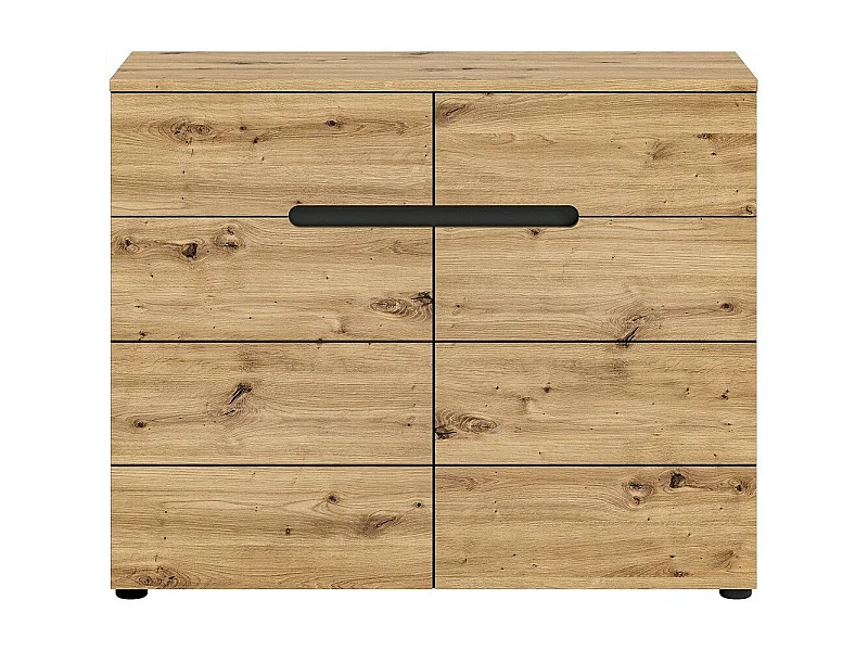 Commode 2 portes et 2 tiroirs L100 cm - CANU