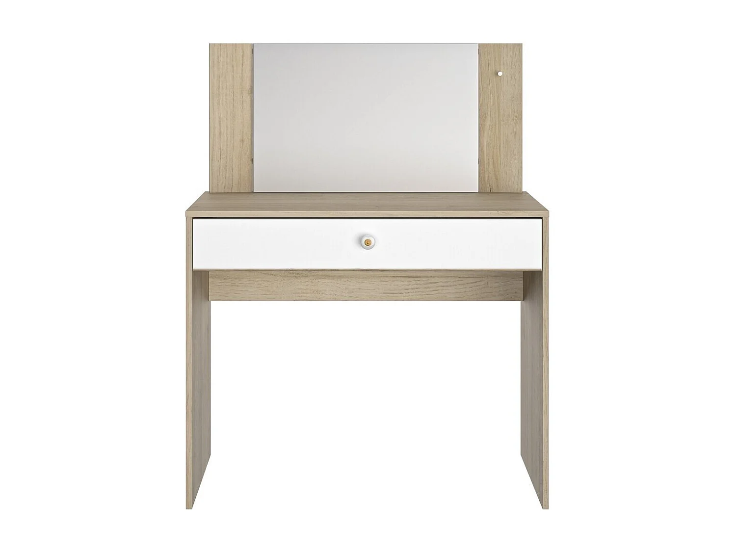 Coiffeuse avec 1 tiroir de rangement L94 cm - MAKEUP