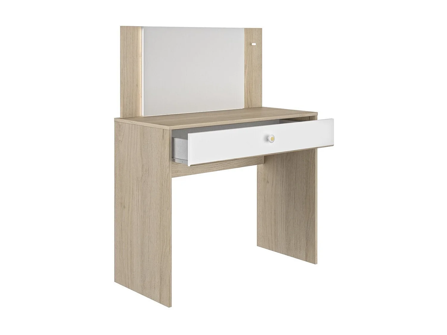 Coiffeuse avec 1 tiroir de rangement L94 cm - MAKEUP