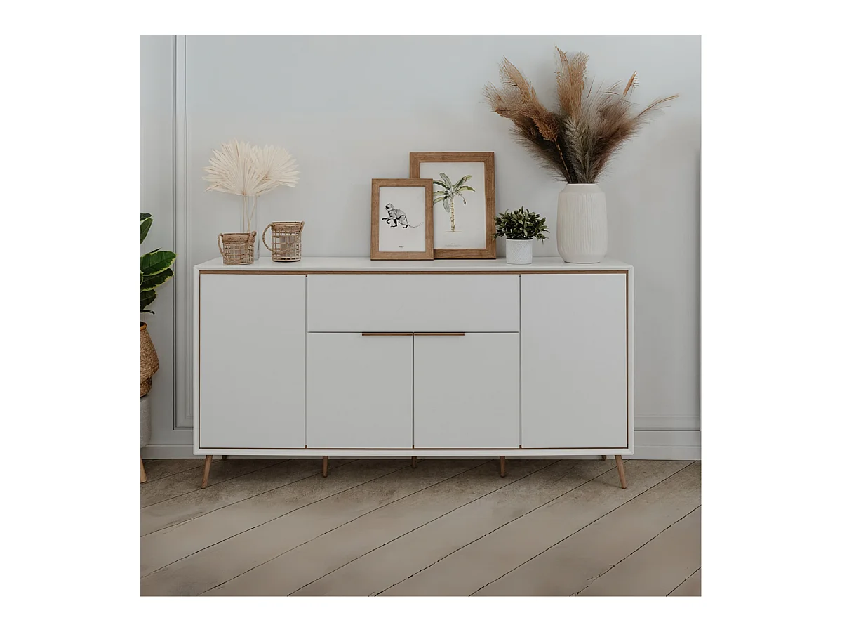 Buffet 4 Portes et 1 Tiroir L175 cm - ARONA