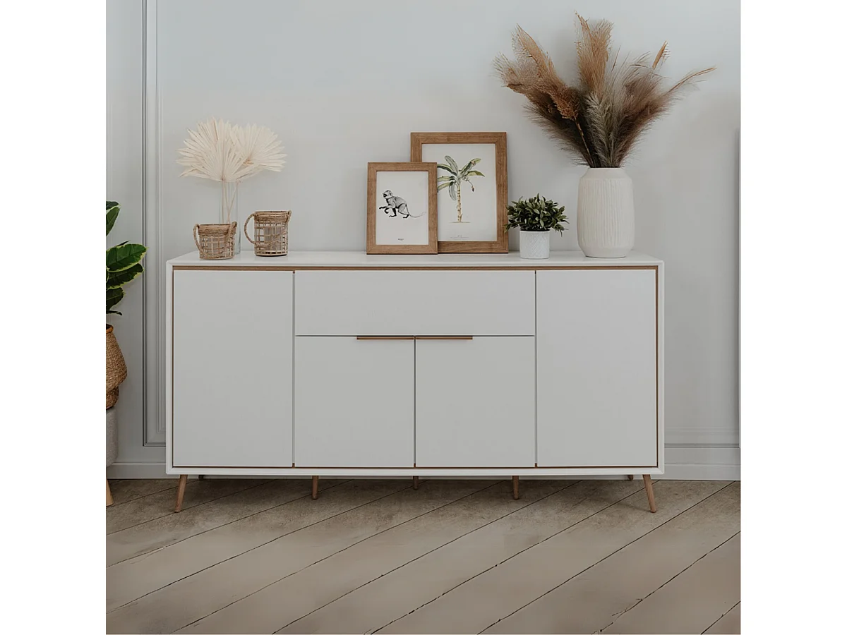 Credenza a 4 ante e 1 cassetto L175 cm - ARONA