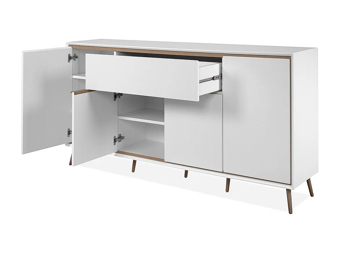 Credenza a 4 ante e 1 cassetto L175 cm - ARONA