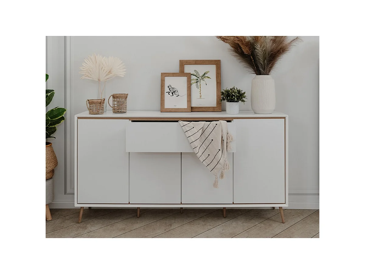 Buffet 4 Portes et 1 Tiroir L175 cm - ARONA