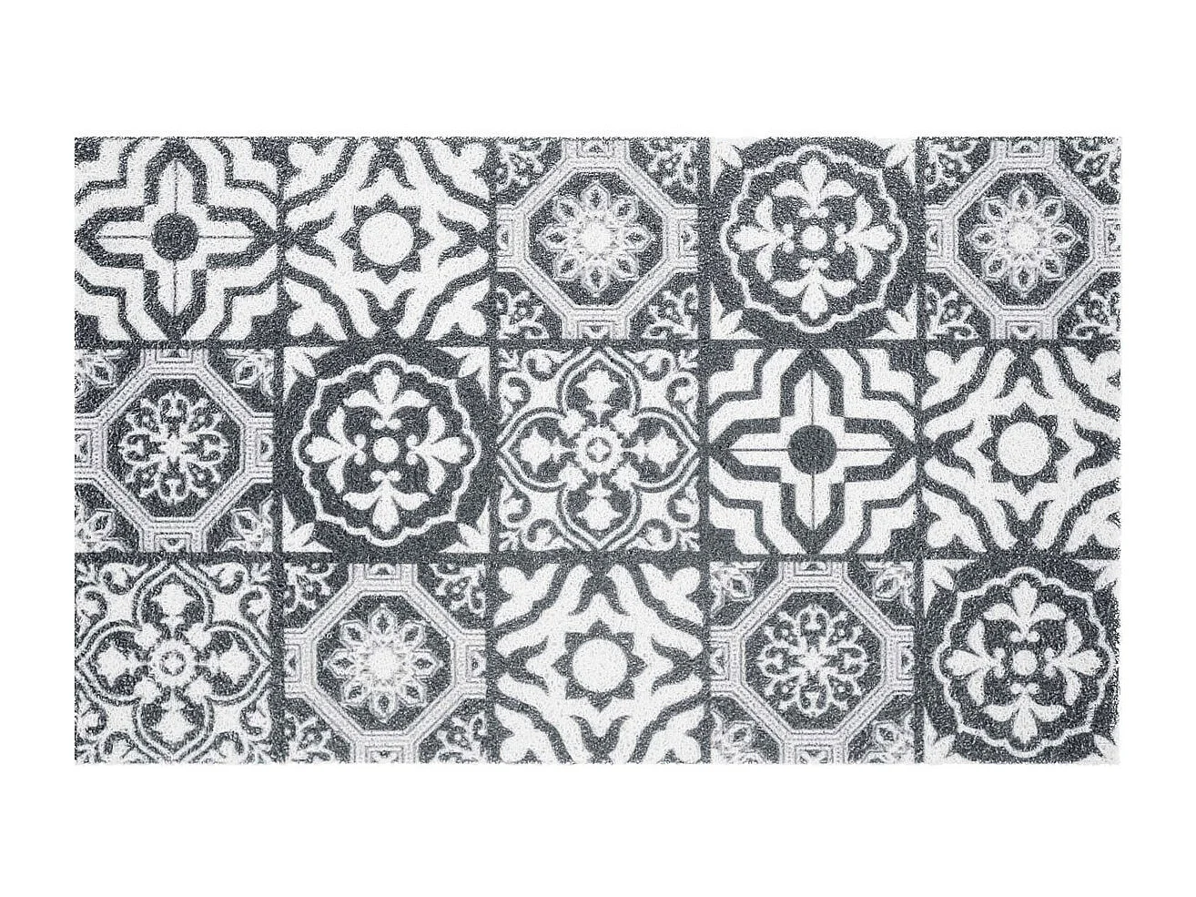 Tapis d'Entrée "Lisbonne" 45x75cm Gris