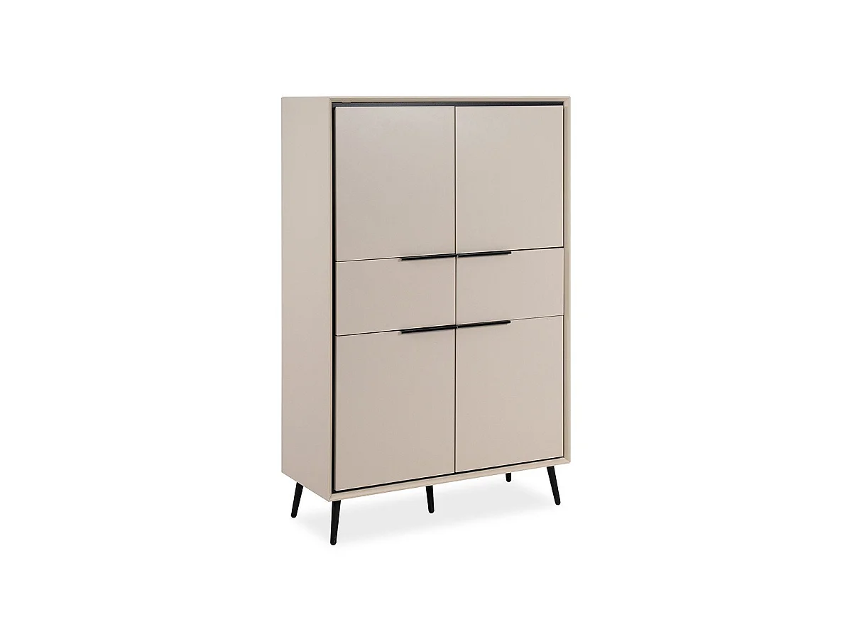 Buffet Haut 4 Portes et  2 Tiroirs H140 cm - ARONA