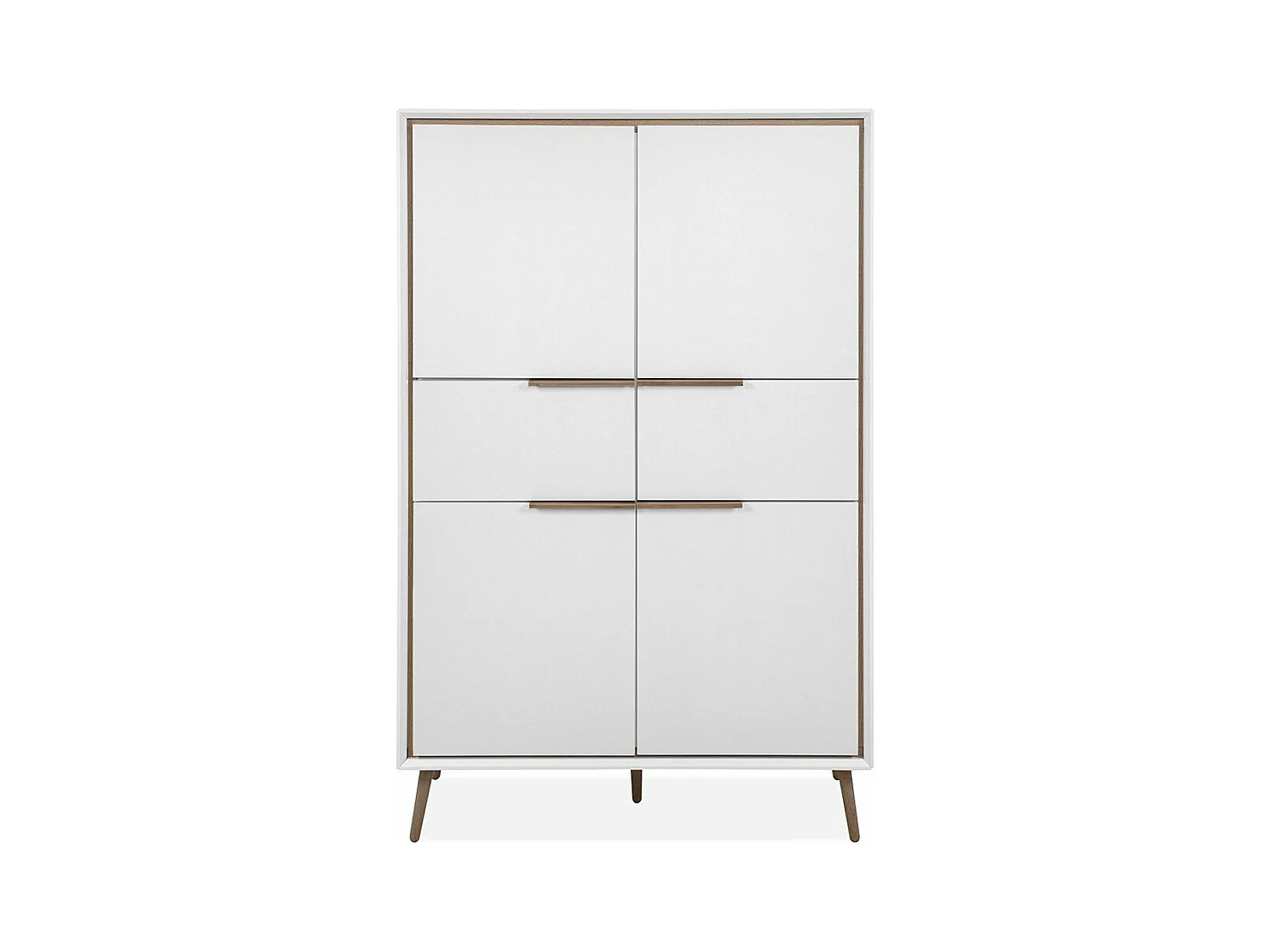 Buffet Haut 4 Portes et  2 Tiroirs H140 cm - ARONA