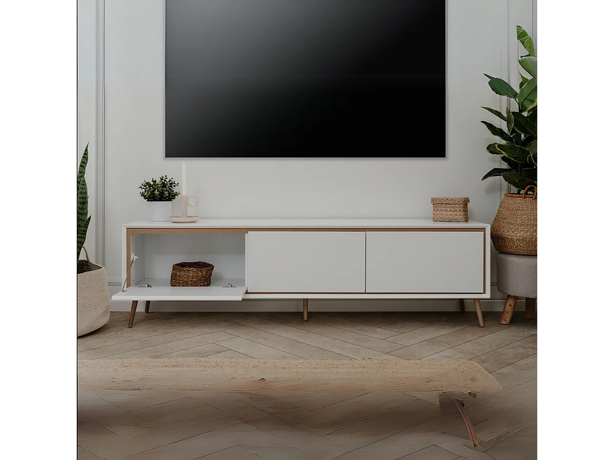 Mueble TV 3 puertas L175 cm - ARONA