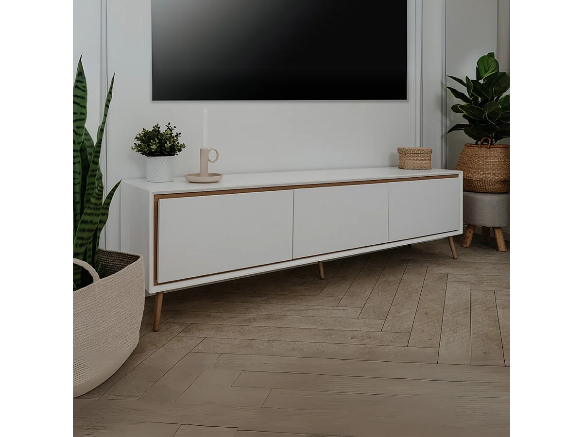 Mueble TV 3 puertas L175 cm - ARONA