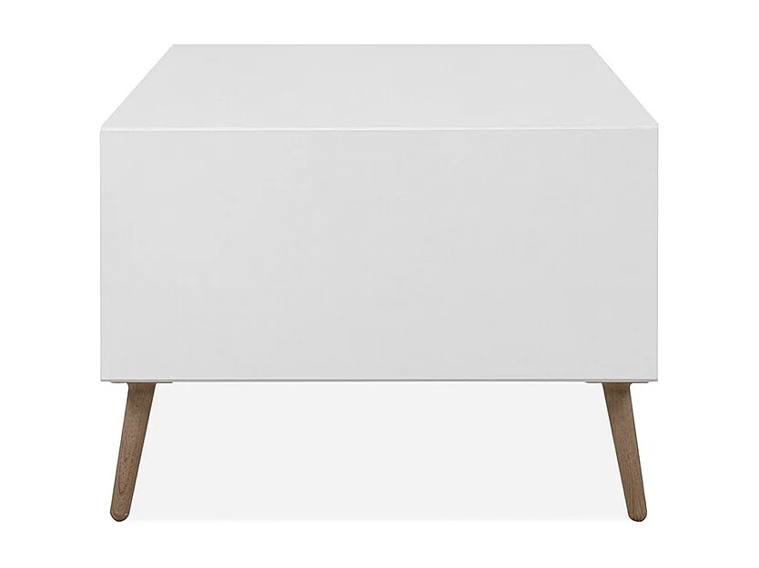 Couchtisch 2 Schubladen und Fächer B94 cm - ARONA