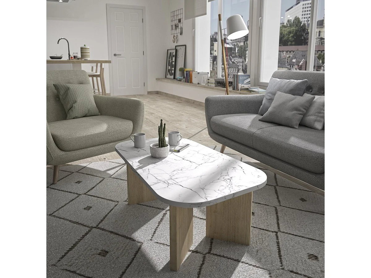 Couchtisch H39 cm – QUARTZ