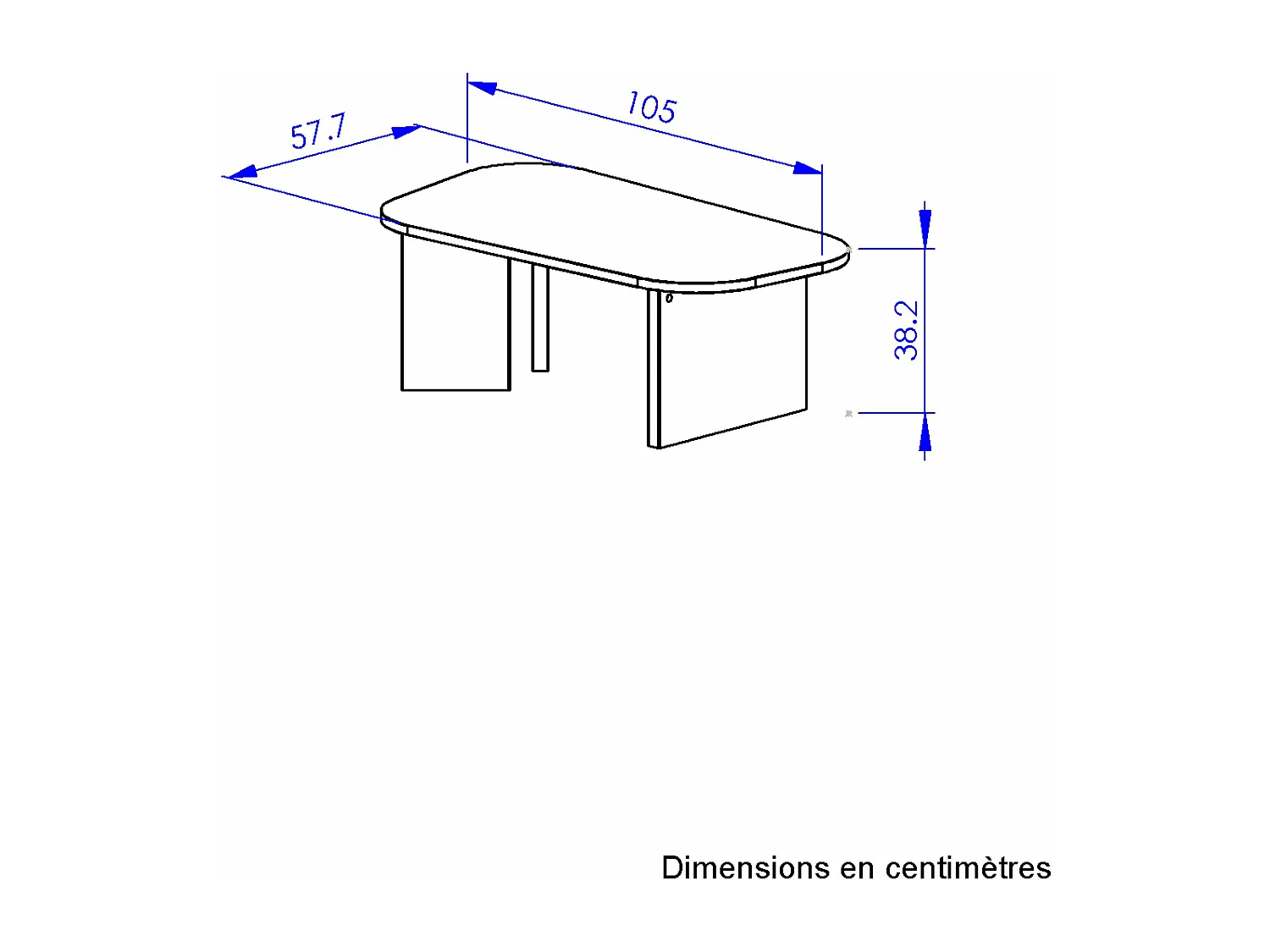 Couchtisch H39 cm – QUARTZ