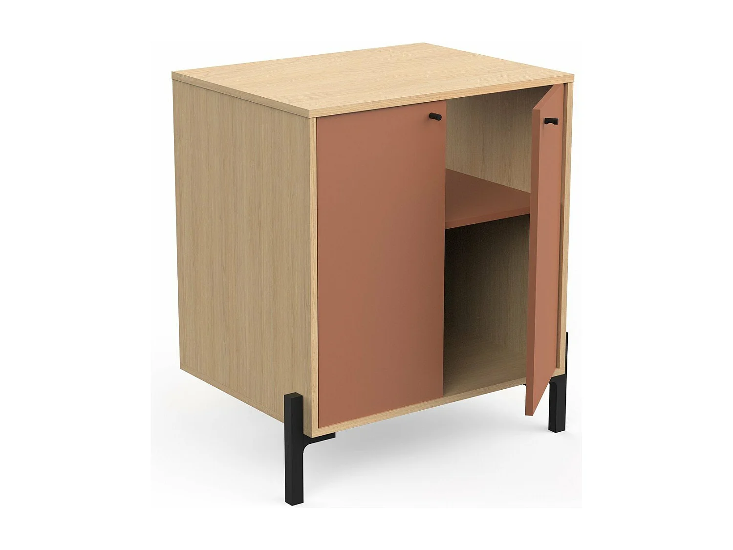 Meuble sous vasque 2 portes L69,2 cm - ELISA