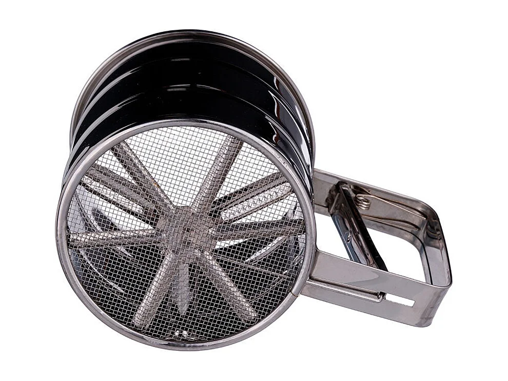 Tamis à Farine en Inox "Saupoudreur" 16cm Argent