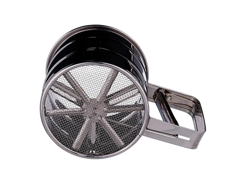 Tamis à Farine en Inox "Saupoudreur" 16cm Argent