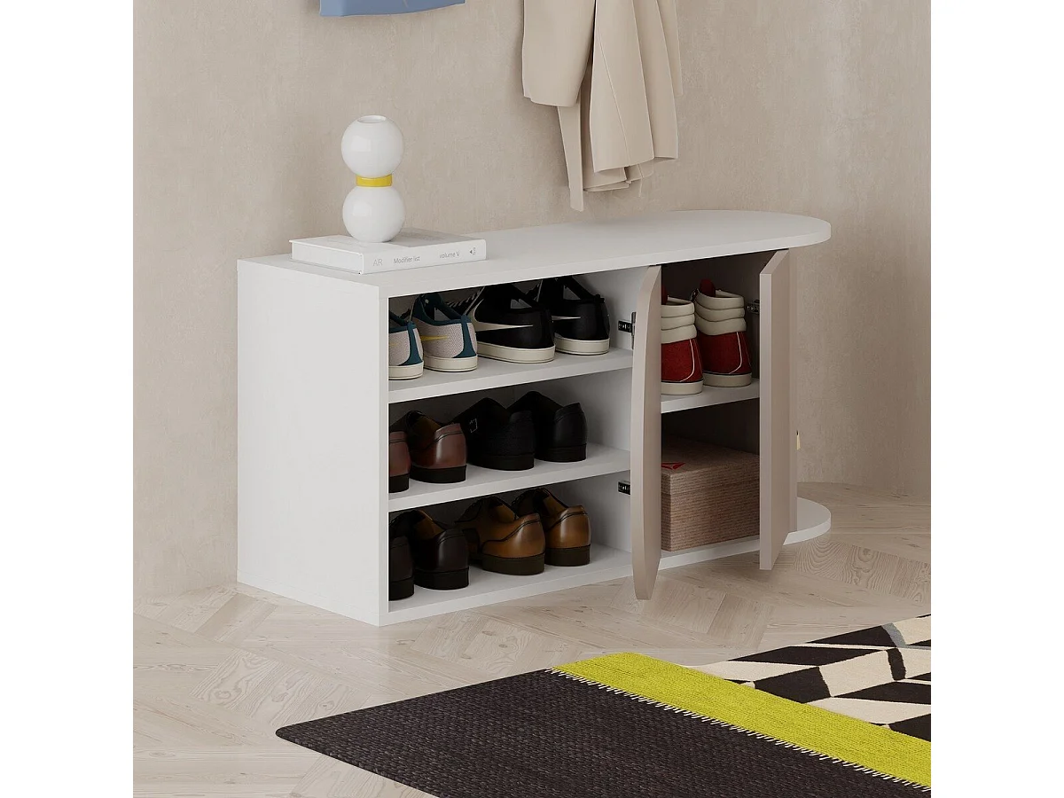 Schuhaufbewahrung 2 Türen B104 cm – NOVA