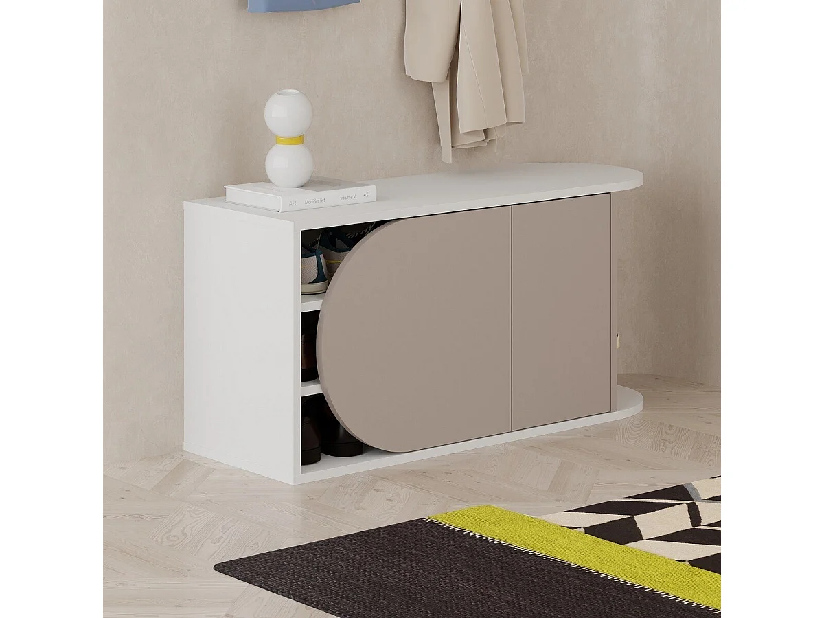 Schuhaufbewahrung 2 Türen B104 cm – NOVA