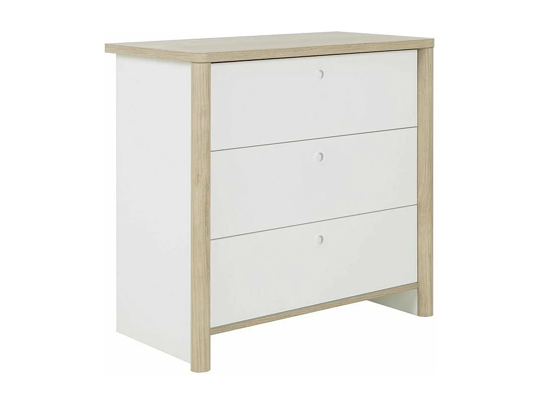 Kommode 3 Schubladen H80 cm - MATIS