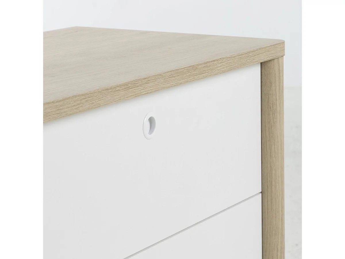 Kommode 3 Schubladen H80 cm - MATIS