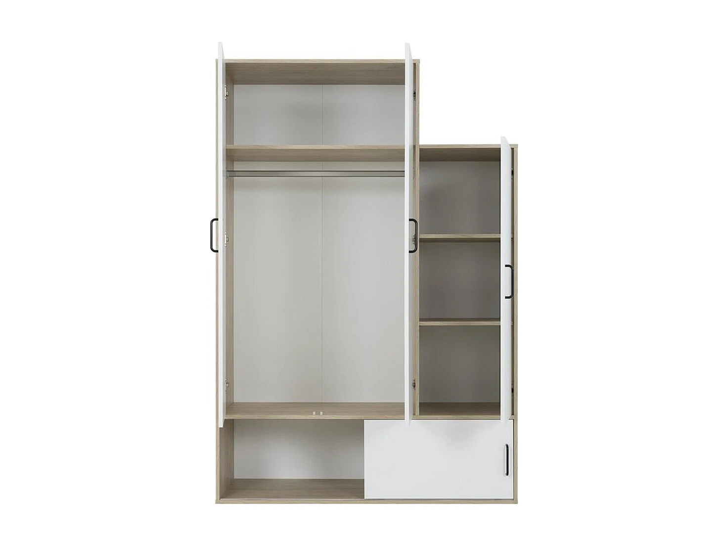 Szafa 4-drzwiowa H195 cm - ERWAN