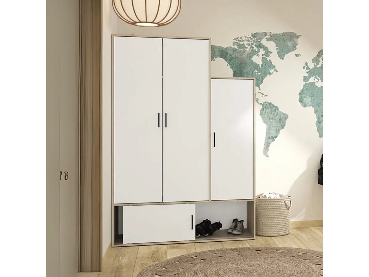 Szafa 4-drzwiowa H195 cm - ERWAN