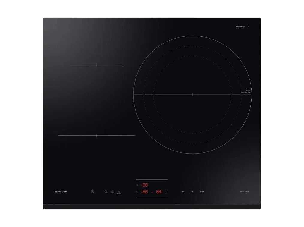 Samsung Table de cuisson induction 60cm 3 feux 7400w noir - NZ63C4035GK