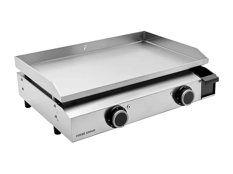 Forge Adour Plancha électrique 3200w plaque inox 57.5 x 37.9 cm - BASE60I