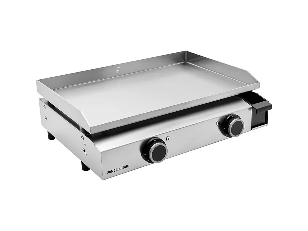 Forge Adour Plancha électrique 3200w plaque inox 57.5 x 37.9 cm - BASE60I
