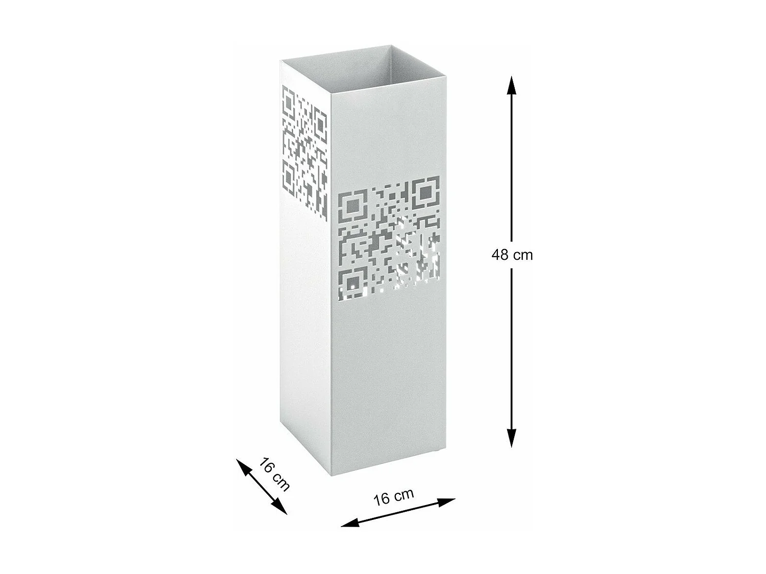 Porte parapluies en métal - H48 cm