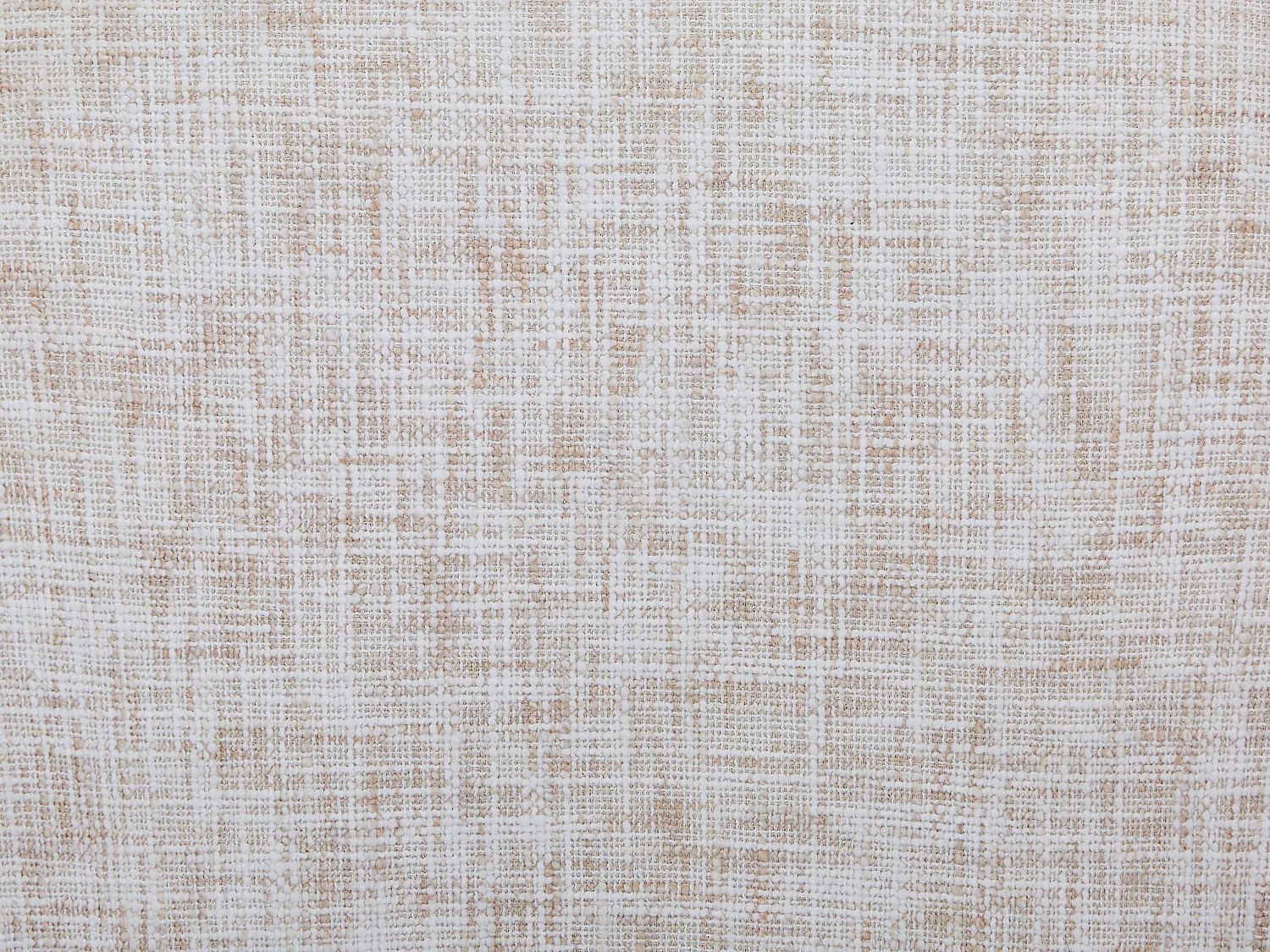 Lot de 2 chaises en tissu et métal doré - Crème - DYLORA