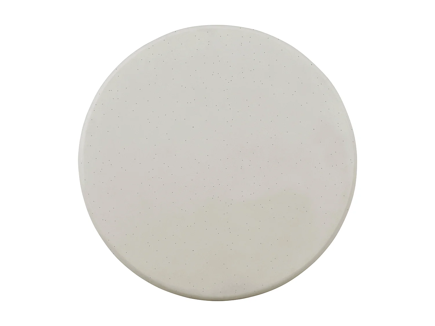 Table basse en MDF - Effet béton blanc cassé - MARELNA