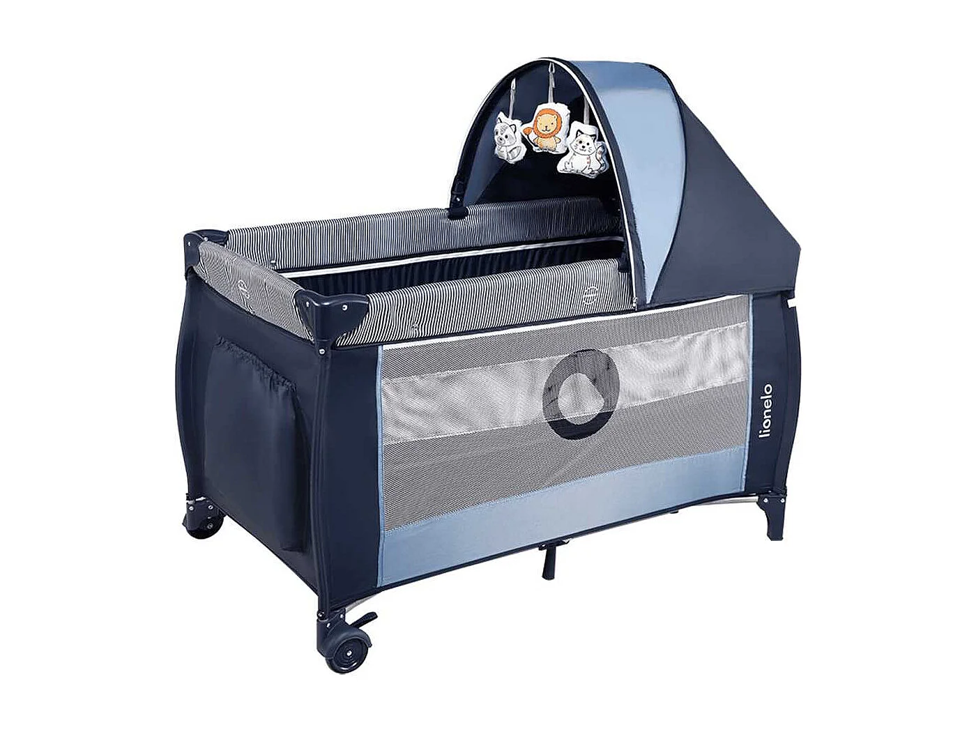 Lit parapluie enfant confort avec rangements GOOFY