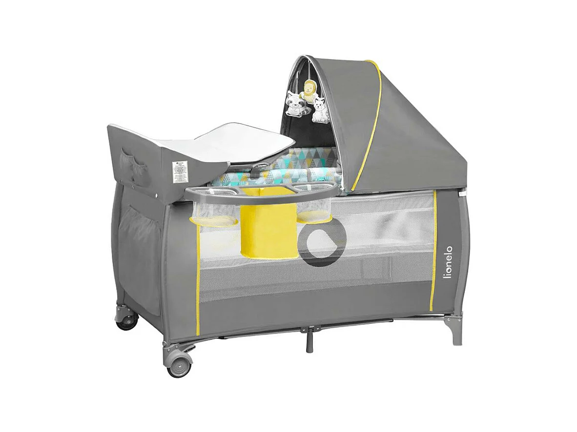 Lit parapluie enfant confort avec rangements GOOFY