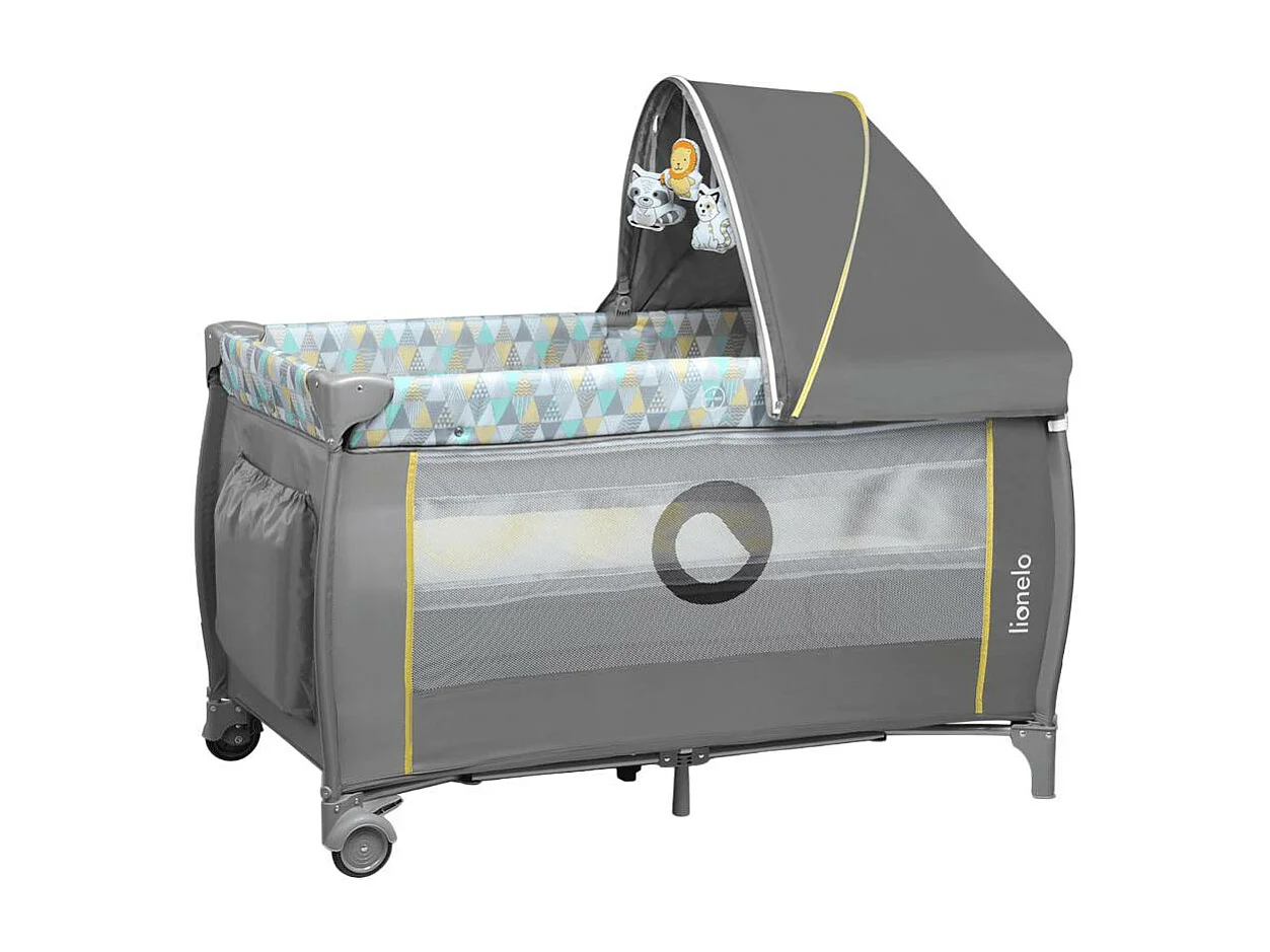 Lit parapluie enfant confort avec rangements GOOFY