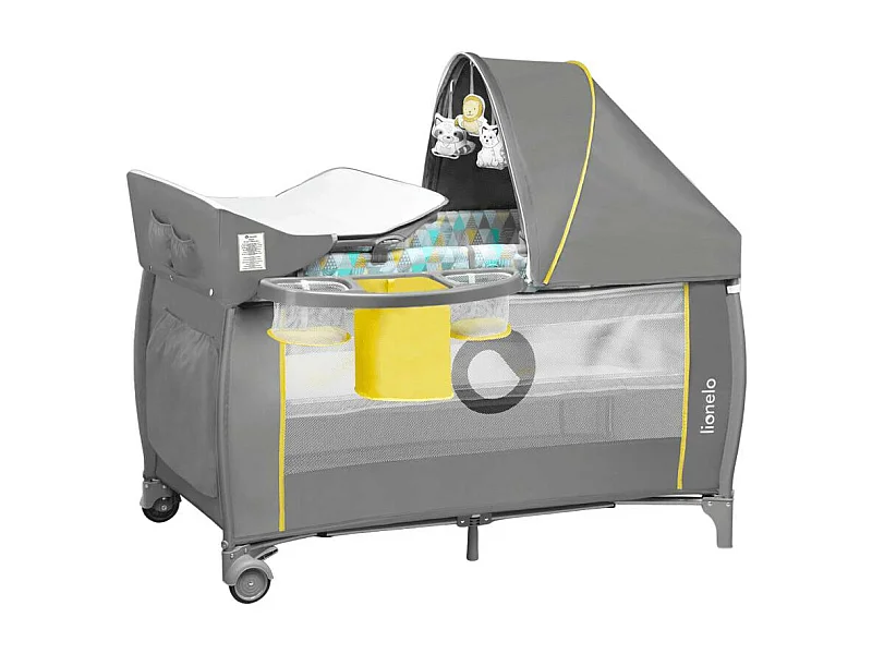 Lit parapluie enfant confort avec rangements GOOFY